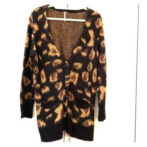 Free People Oversized Cardigan